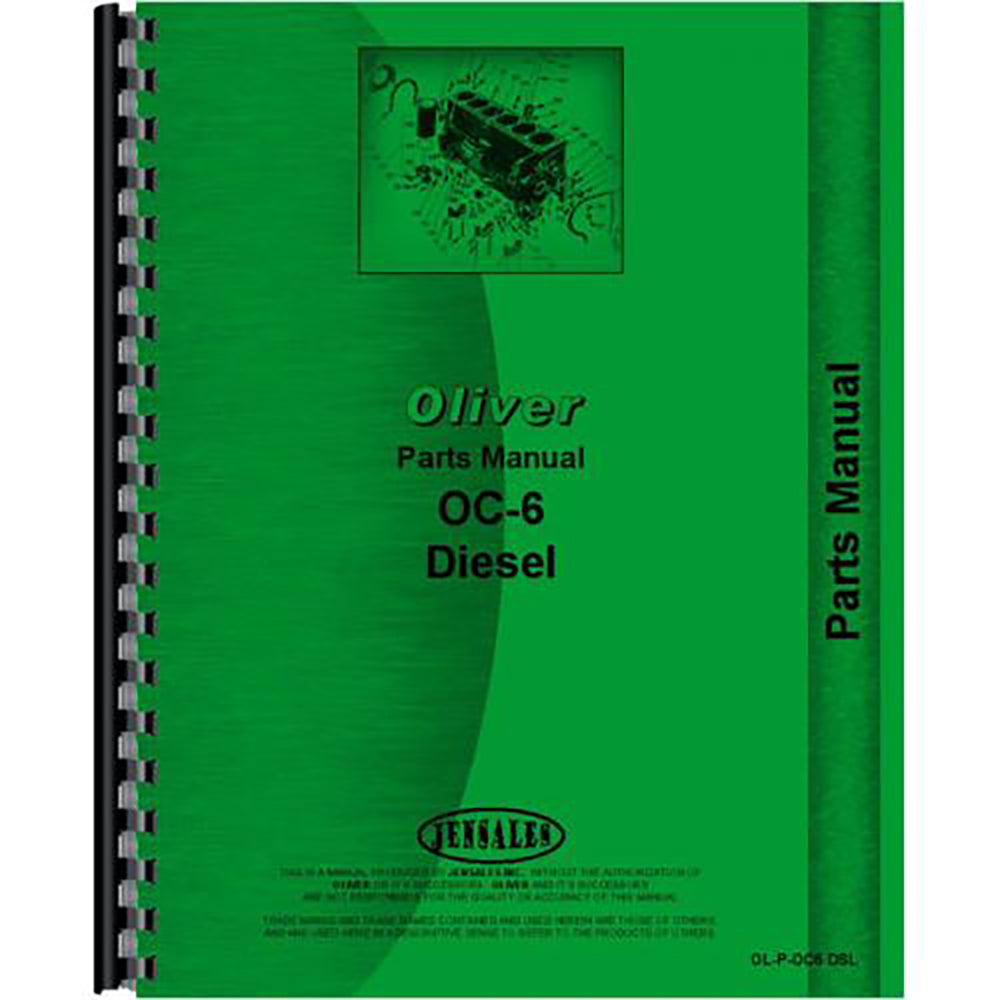 Parts Manual for Oliver OC-6 Crawler