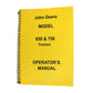 Operators Manual Fits John Deere JD-O-OMRW15455