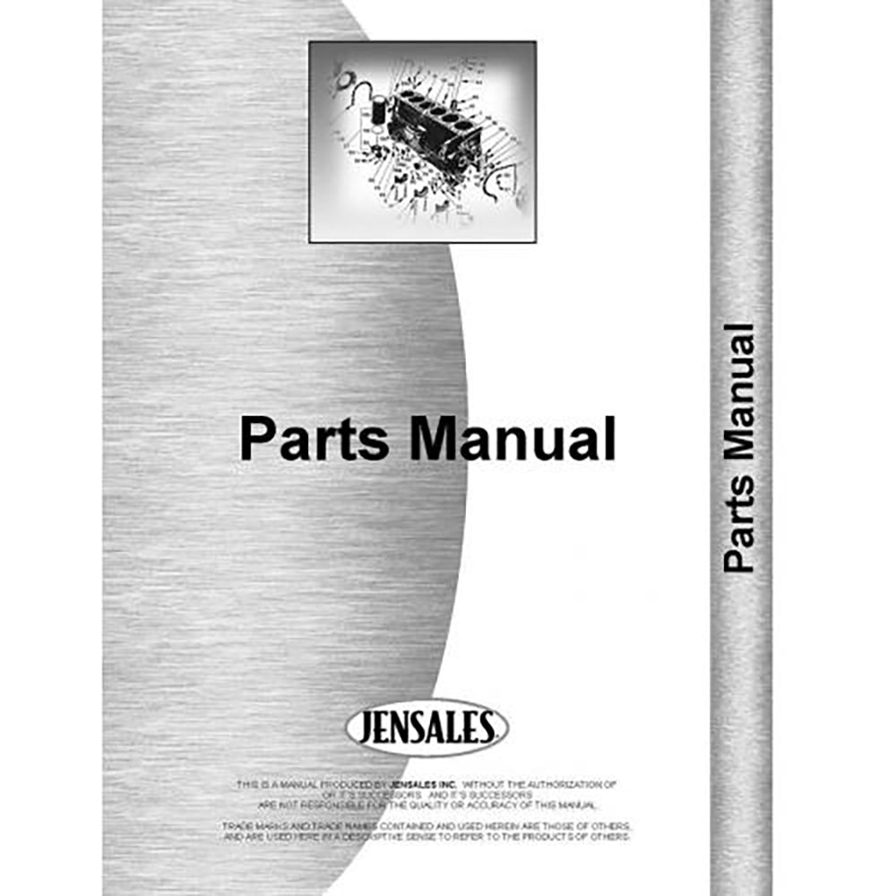 Fits Caterpillar D350D Industrial/Construction Parts Manual (New)
