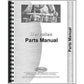 Parts Manual Fits Hercules Engines Replaces HE-P-TX