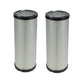 Qty 2: Air Filter Fits Komatsu Replaces 129062-12560