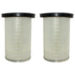 Qty 2: Outer Air Filter Fits John Deere Replaces AL78223