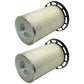 Qty 2: Outer Air Filter Fits John Deere Replaces AL78223