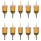 (10) Fuel Filters Universal Fit 1/4 In. or 5/16 In. Lines Fits Fleetguard FF5480