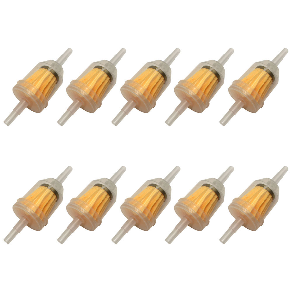 Ten New Fuel Filters 84001895 In-Line Fits Briggs and Stratton Fits Snapper 360Z