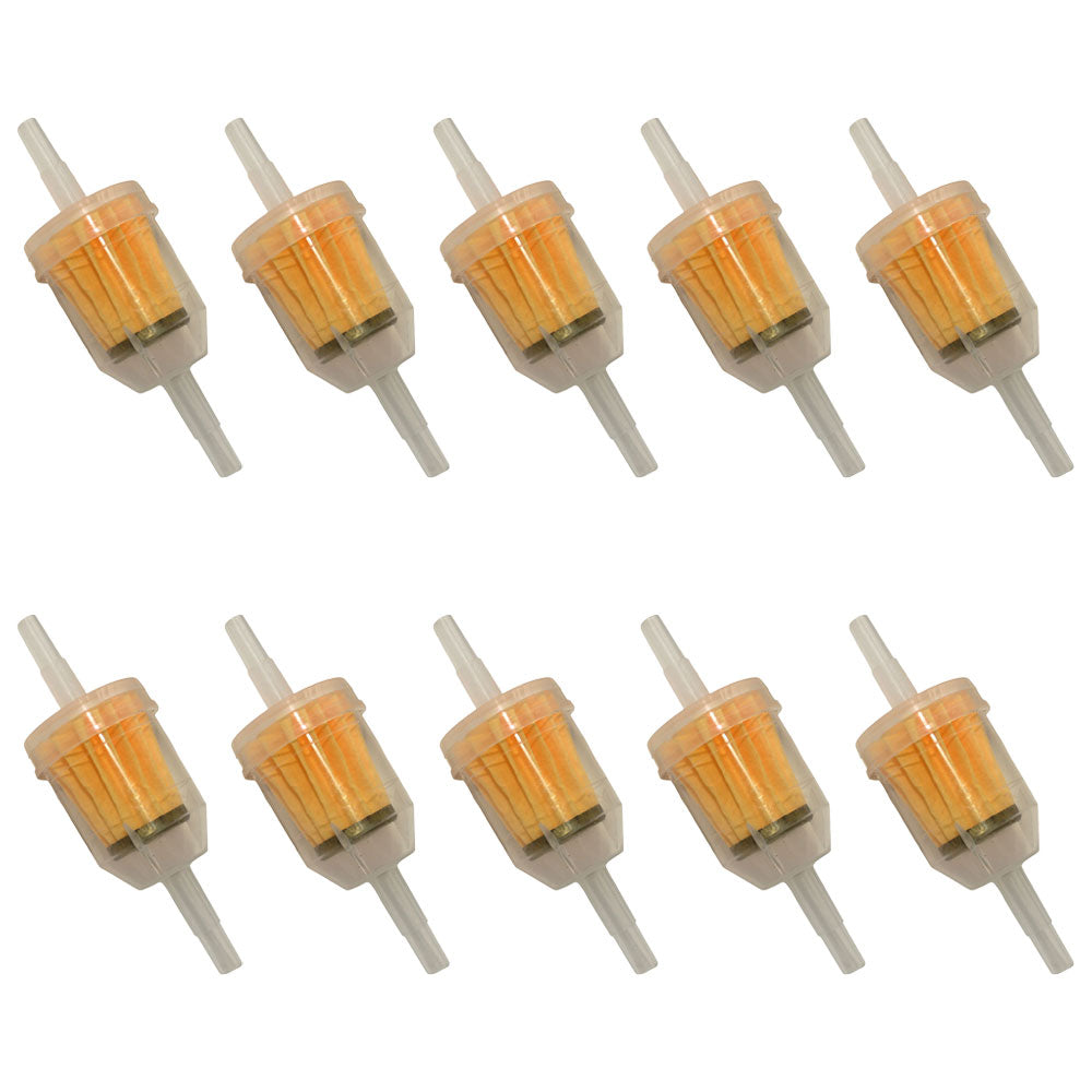 Ten New Fuel Filters 84001895 In-Line Fits Briggs and Stratton Fits Snapper 360Z
