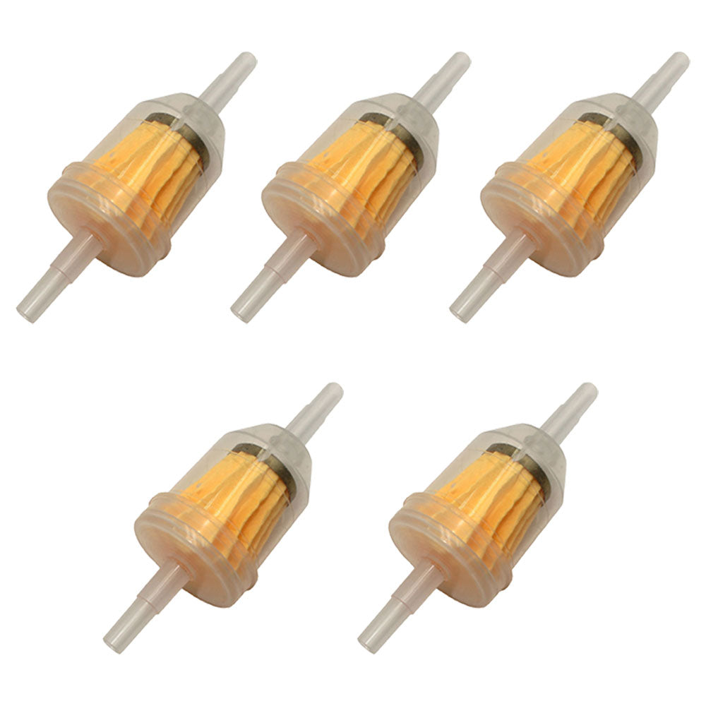 5 Inline Fuel Filters Fits Kohler CH11-CH16 Fits Briggs and Stratton 84001895