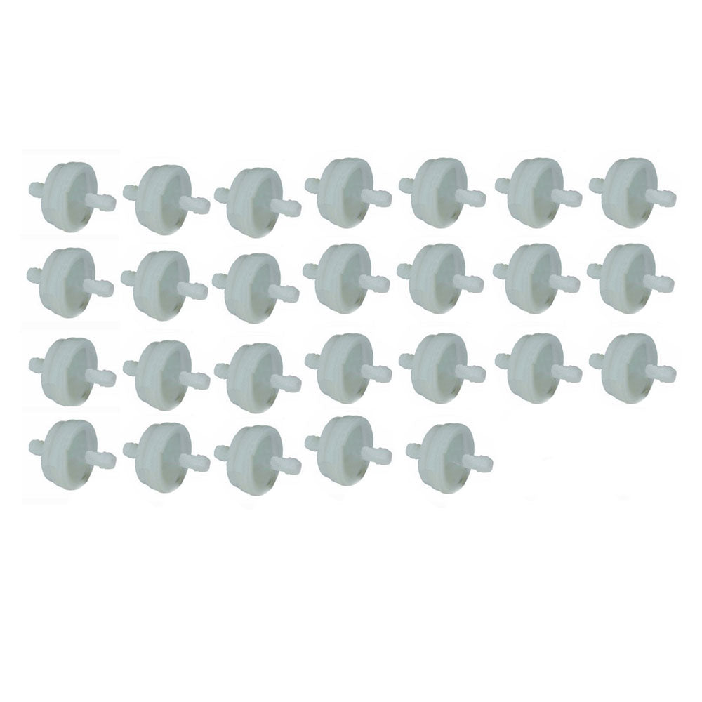 (25) In Line Gas Fuel Filter 1/4 Fits Briggs and Stratton 298090 298090S 1/4 Lin
