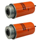 (2) Fuel Filters Fits John Deere 1654 1854 2054 2204 6140M 6150M 6155M RE522878