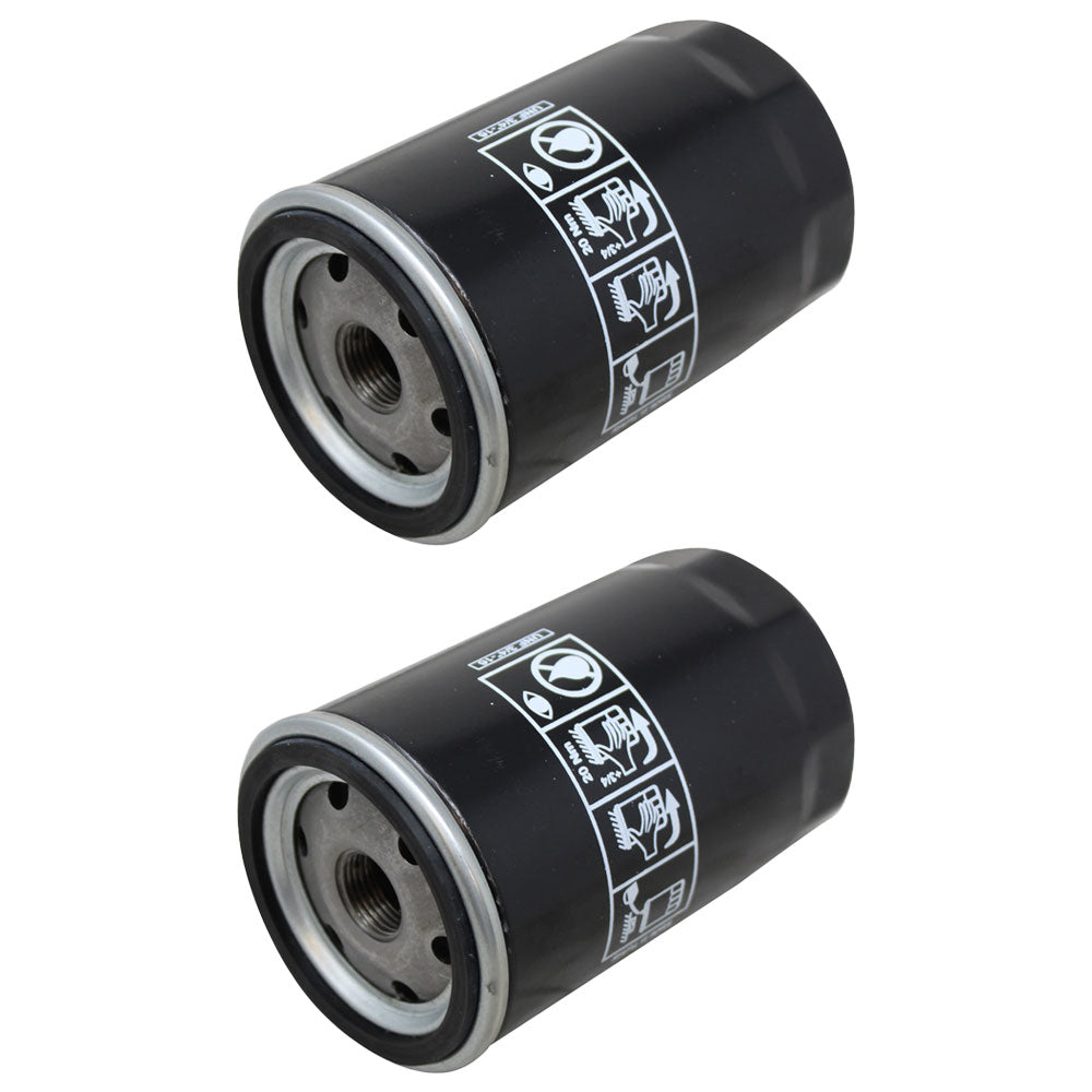 Spin-On Oil Filter (2-Pack) for MF 1020 1030 1030L Compact Tractors 3281019M1