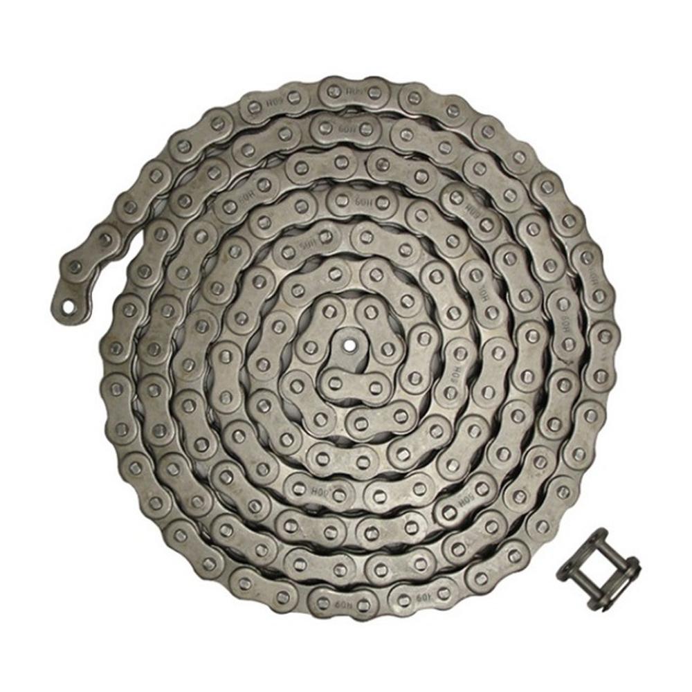 RC60HIMP 10 Feet Rivet Roller Chain 60H 0.750" Pitch 0.500" Width Fits John Deer