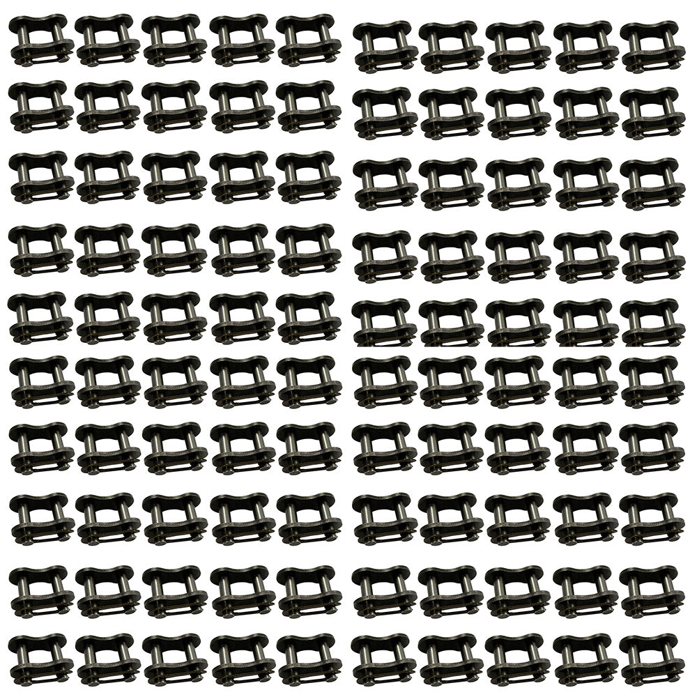 #50 Chain Connecting Link Qty 100 Connecting Master Links For Roller Chain