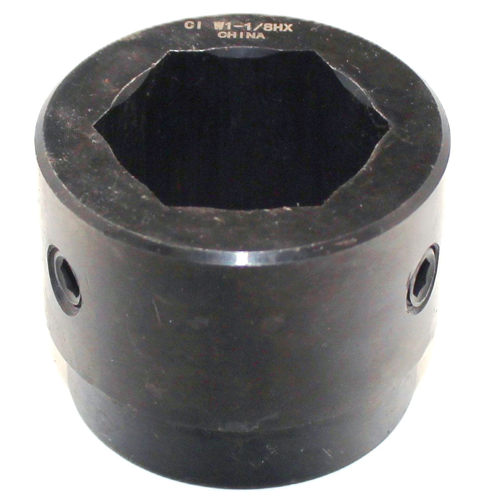 W Series Weld Hub 1 1/8" Round Bore HW1-1/8HX With Standard Keyway & Set Screws