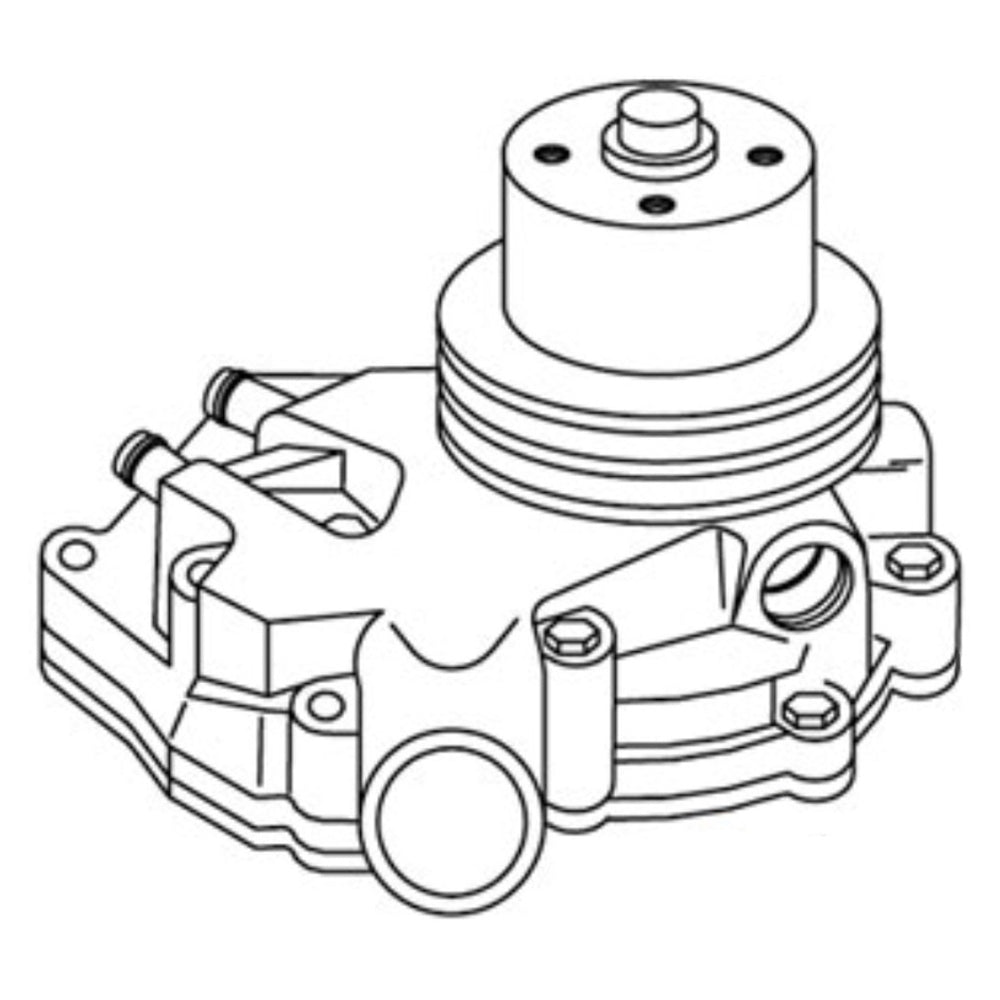 Water Pump RE16666 Fits John Deere 310C 310D 315C 315D 4.239D 4.239T