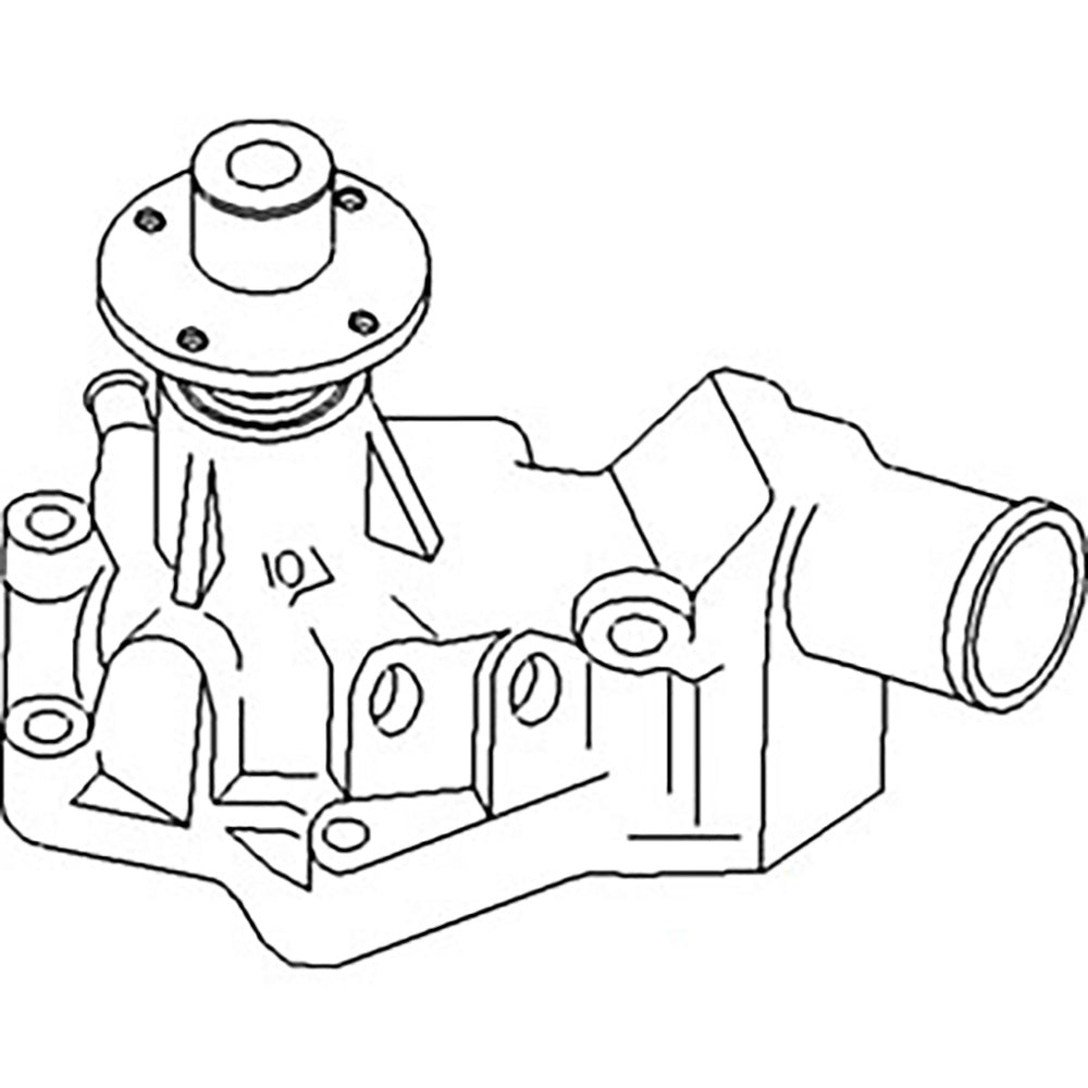 R51039 R55758 Water Pump Fits John Deere 290D 302 310 400 401 480 1020 1520 2020