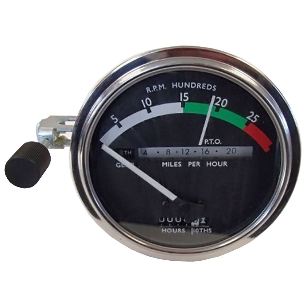 Tachometer Gauge - White Needle Fits John Deere 4020 4320 4520 4000 3010 4010