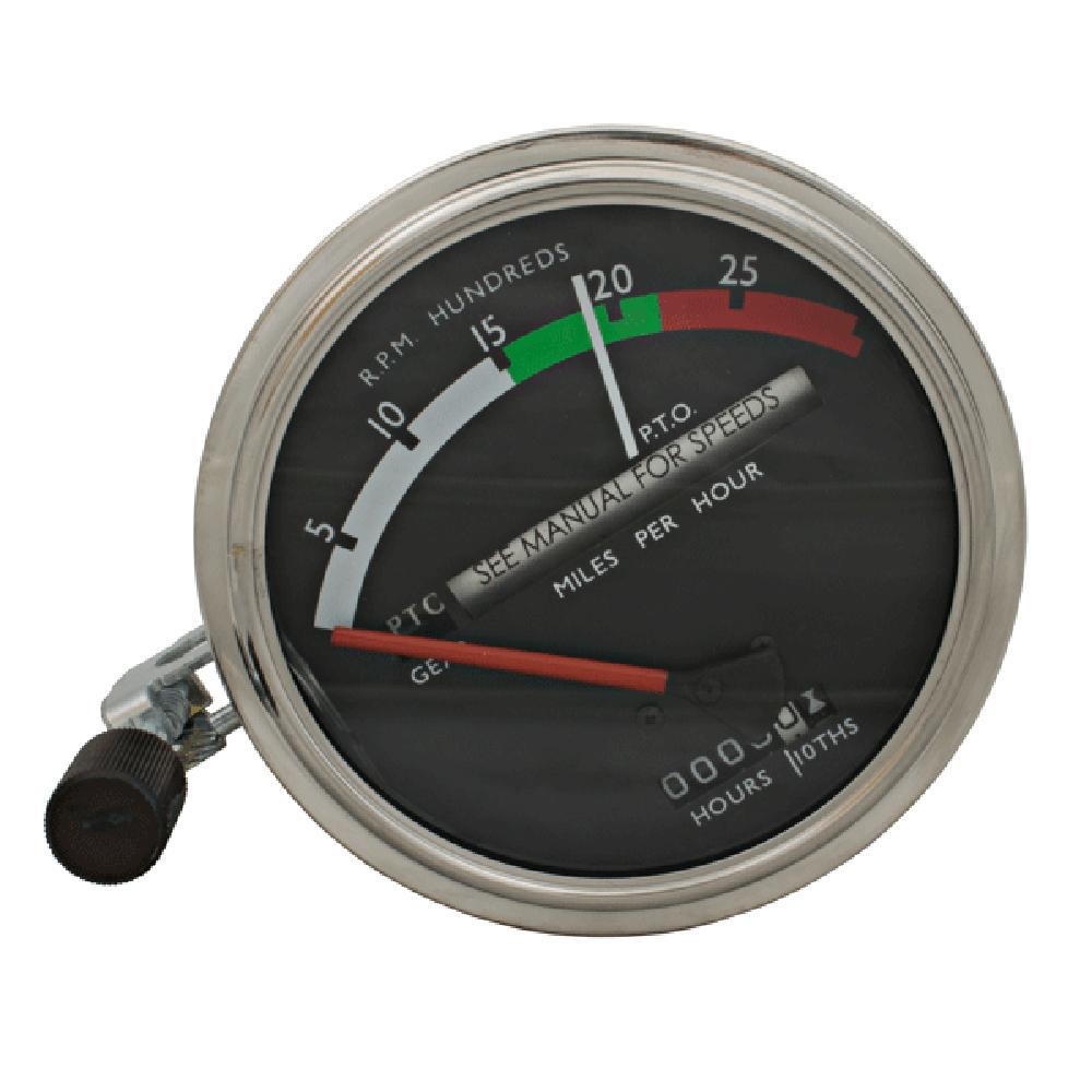 R6351 Tachometer - Red Needle Fits John Deere