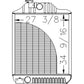 RE21557 Radiator Fits John Deere Fits JD Tractor 8450