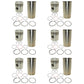 RE23173 Six Early Piston Liner Kits For John Deere Tractor 500A 3020 4010 4020