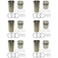 RE23173 Six Early Piston Liner Kits For John Deere Tractor 500A 3020 4010 4020