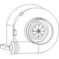 Turbocharger RE29308 Fits John Deere 4955 4960 540E 548E 6076 640E 644E 644EZ