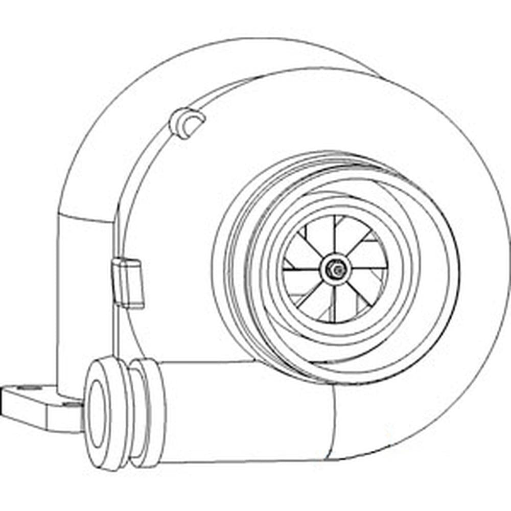 Turbo RE29308 Fits John Deere 4055 4255 4455 4555 4755 4955 640E 644G Tractor