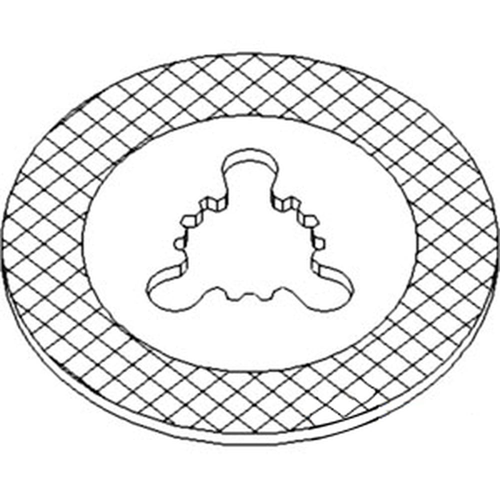 Powershaft Clutch Disc Fits John Deere Replaces AR1294R