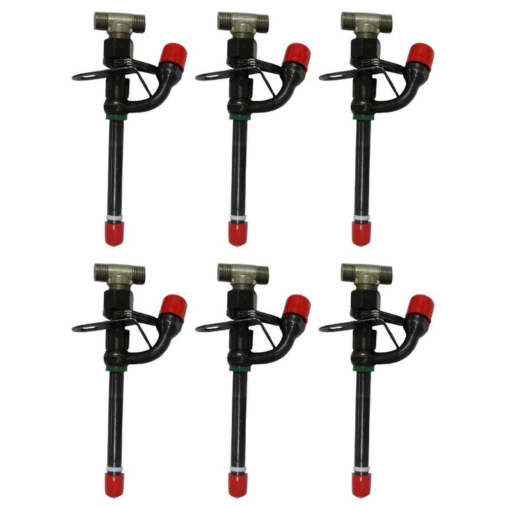 6X Fuel Injector RE36935 Fits John Deere 3029T 4039T 6059T 6068D 6068T 6506 6600