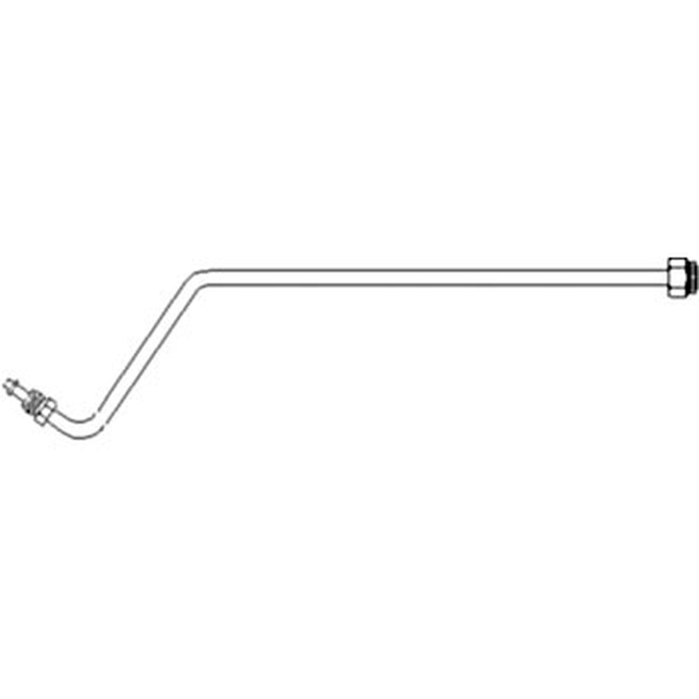 Air Conditioning Hose Line - Quick Coupler to Receiver Fits John Deere 4050 AR65
