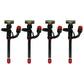 4PCS Fuel Injector 28485 RE38087 RE36939 Fits John Deere SE500821 Engines 300