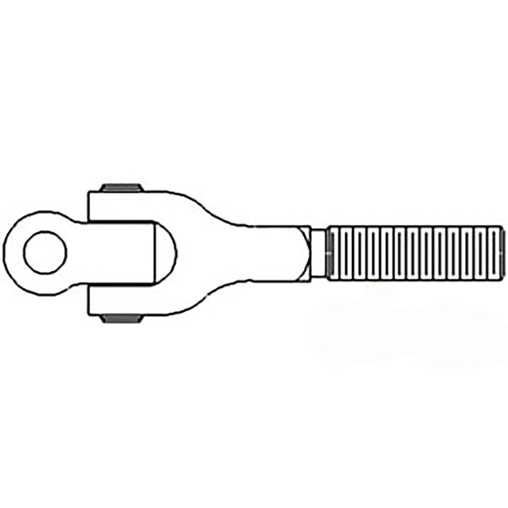 RE44559 Front Toplink End Fits CAT. III Fits John Deere 4555 4560 4630 4640