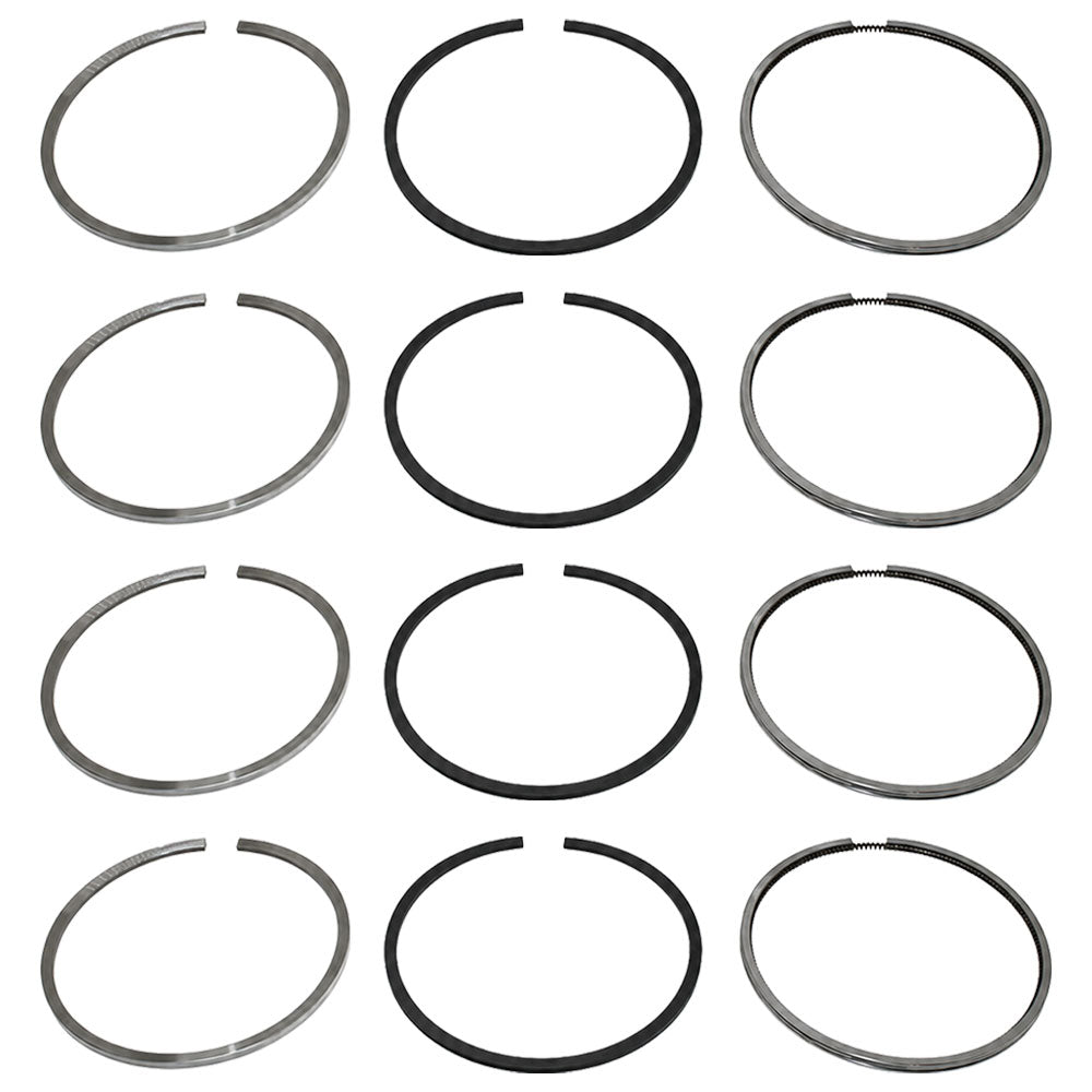 Four Sets of Piston Rings Fits John Deere Models RE507852 RE507852-A RE66820