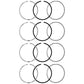 Four Sets of Piston Rings Fits John Deere Models RE507852 RE507852-A RE66820