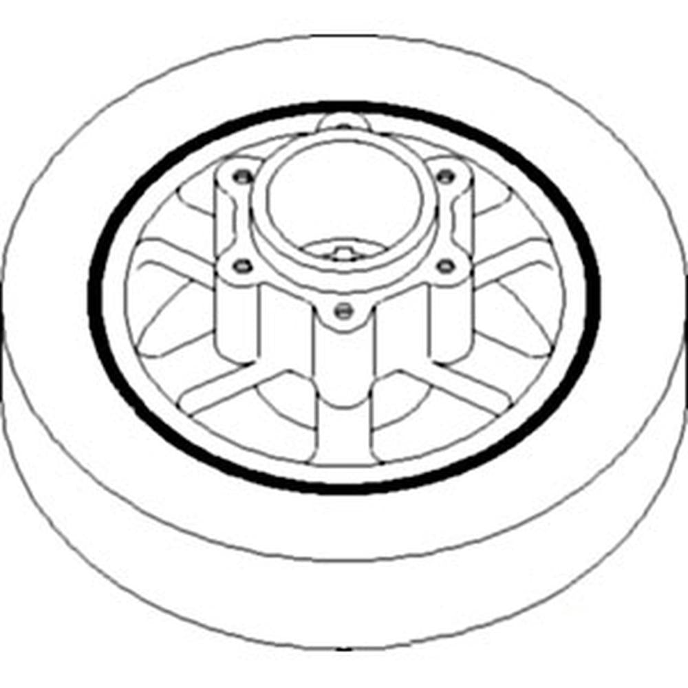 Torsional Damper Fits 330CLC 330LCR 370C 4920 560D 644G 644H 644J 6610 7200 724J