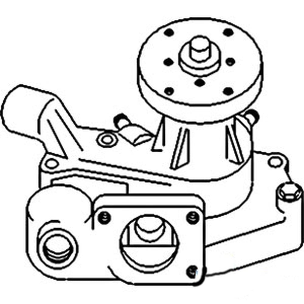 Water Pump Fits 5200 5300 5400 5400N RE46813 RE51892 RE51893