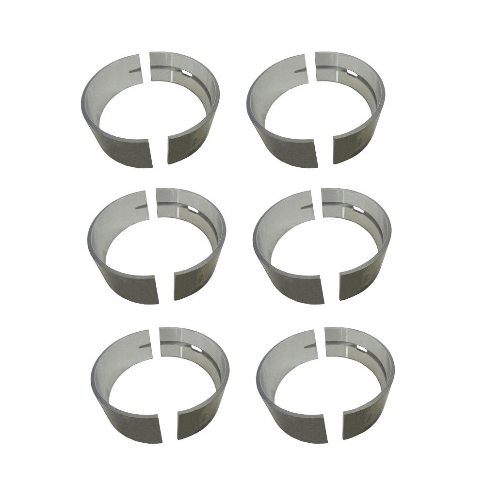 Qty 6: Main Bearings Fits John Deere Tractor Replaces RE529319