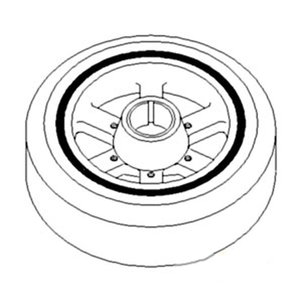 RE57603 Torsional Damper Fits John Deere 6610 6650 8100 8120 8200 8220 8300 9510