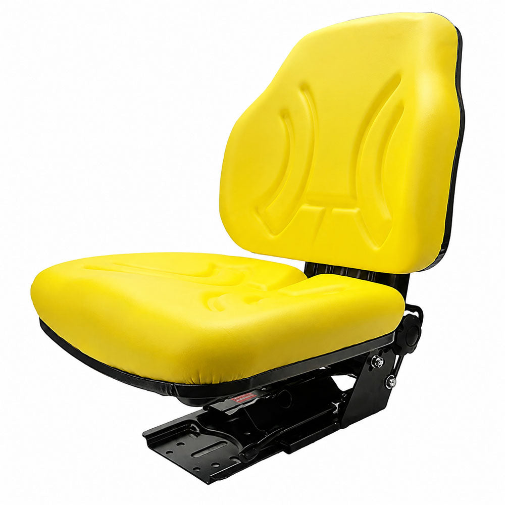 RE62227 Yellow Seat Assembly w Suspension Fits John Deere Tractor(s)