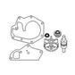 Water Pump Kit Fits John Deere Replaces MX9448