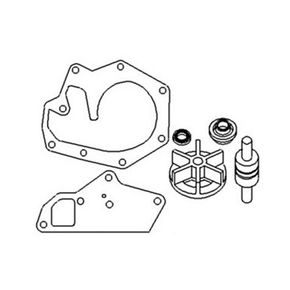 Water Pump Kit Fits John Deere Replaces MX9448