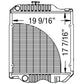 Radiator Fits John Deere 5500 5500N RE62841