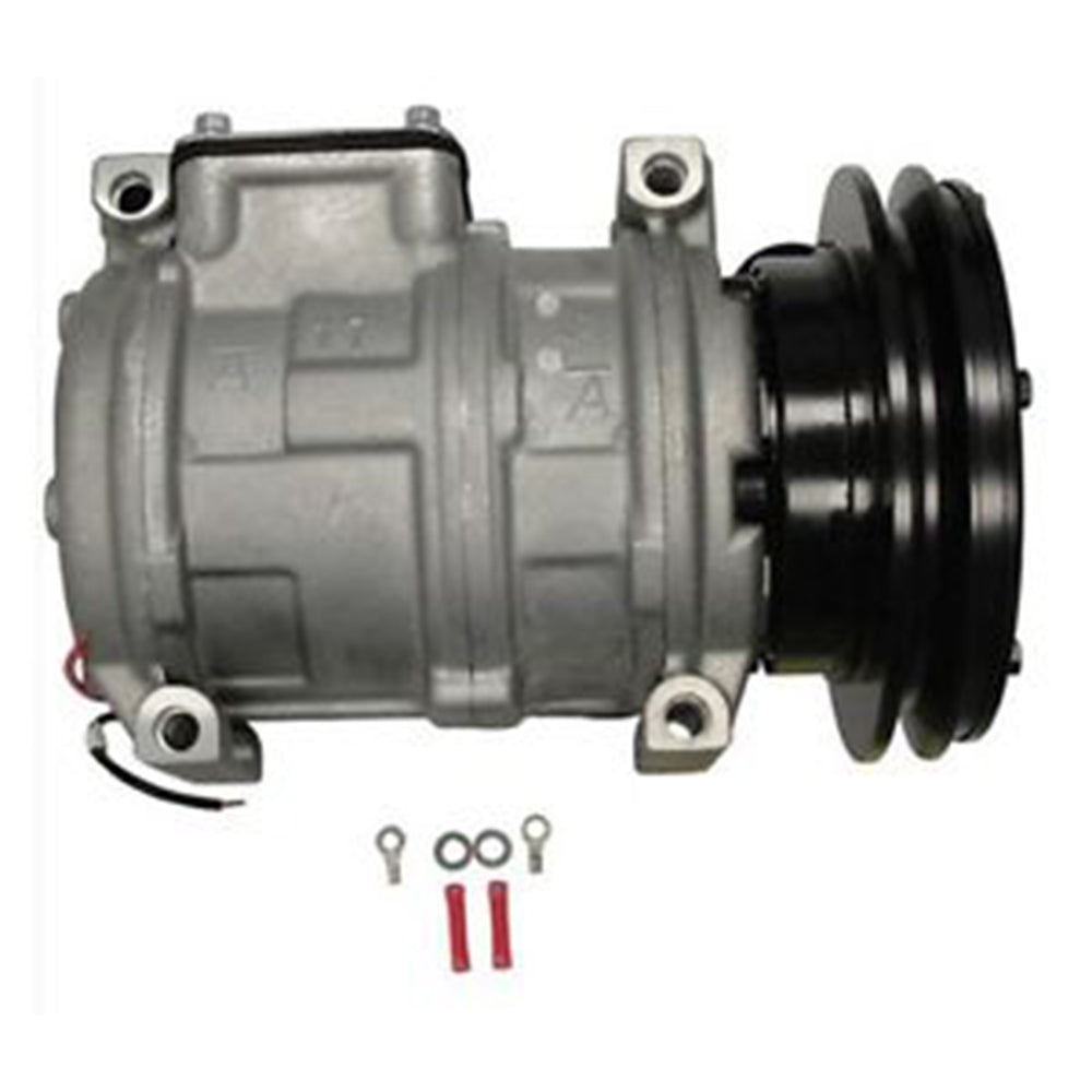 A/C Compressor w/ Clutch Fits John Deere Replaces 10PA17C