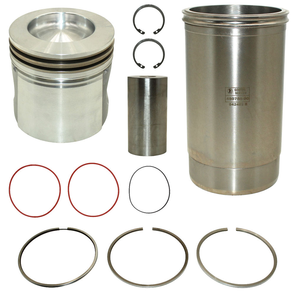 Piston Kit RE64509 Fits John Deere 9100 9510 9510Sh 9550 9550Sh 9560I 9560WTS