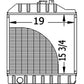 1406-6328 - Radiator Fits John Deere