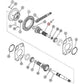 A158744 A182283 Right Hand Differential Side Gear Fits Case Models: 580E 580K