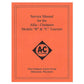 REP036 Service Manual with Wiring Diagram Fits Allis Chalmers Tractor B C