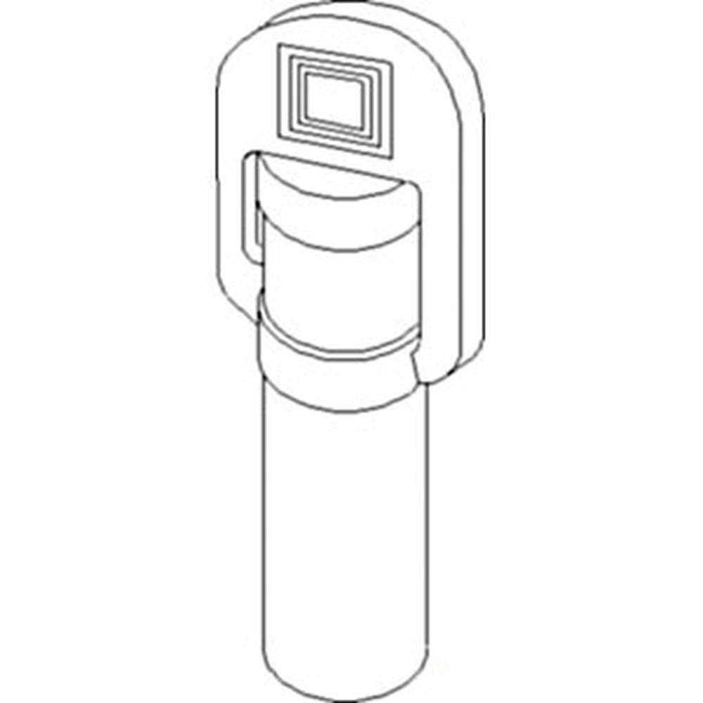RLP2059 Plain Pipe and Bracket Rotating Beacon Mount for BLA9810 Amber Light