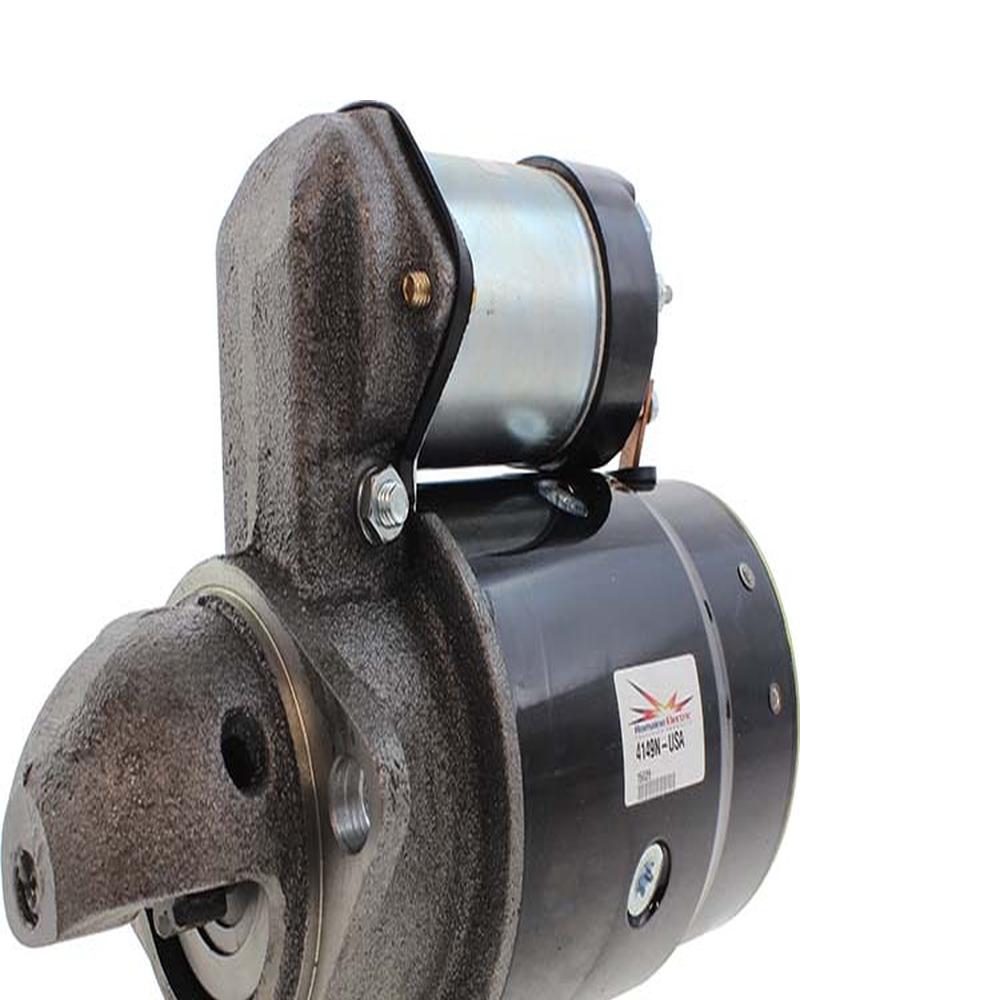 Starter — 10MT-HT 12V 9T CW Fits Austin Western Replaces ROM4149N-USA