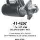Starter — 27MT 12V 10T WET Fits Allis Chalmers Replaces ROM4267N-USA