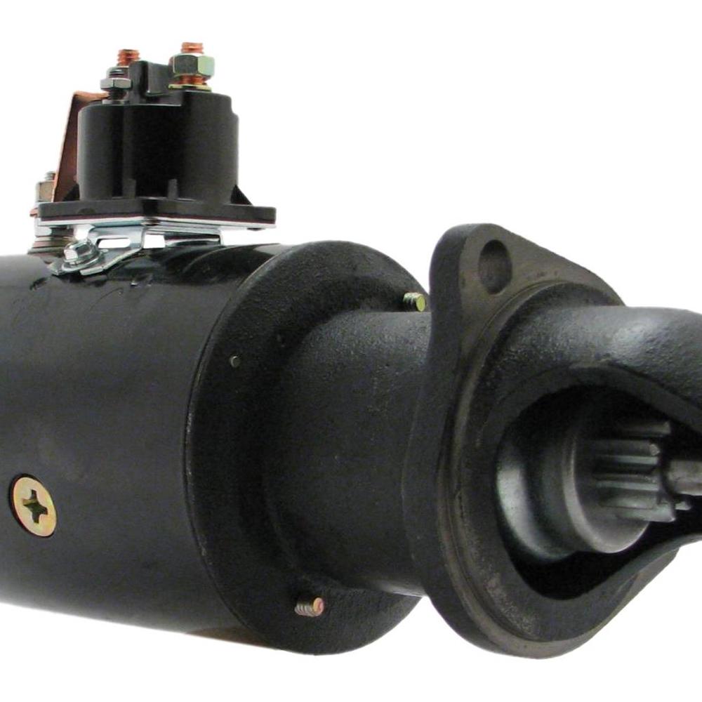 Starter — PREST STR W/SOL 12V 9T CW Fits Case IH Replaces ROM5130N-USA